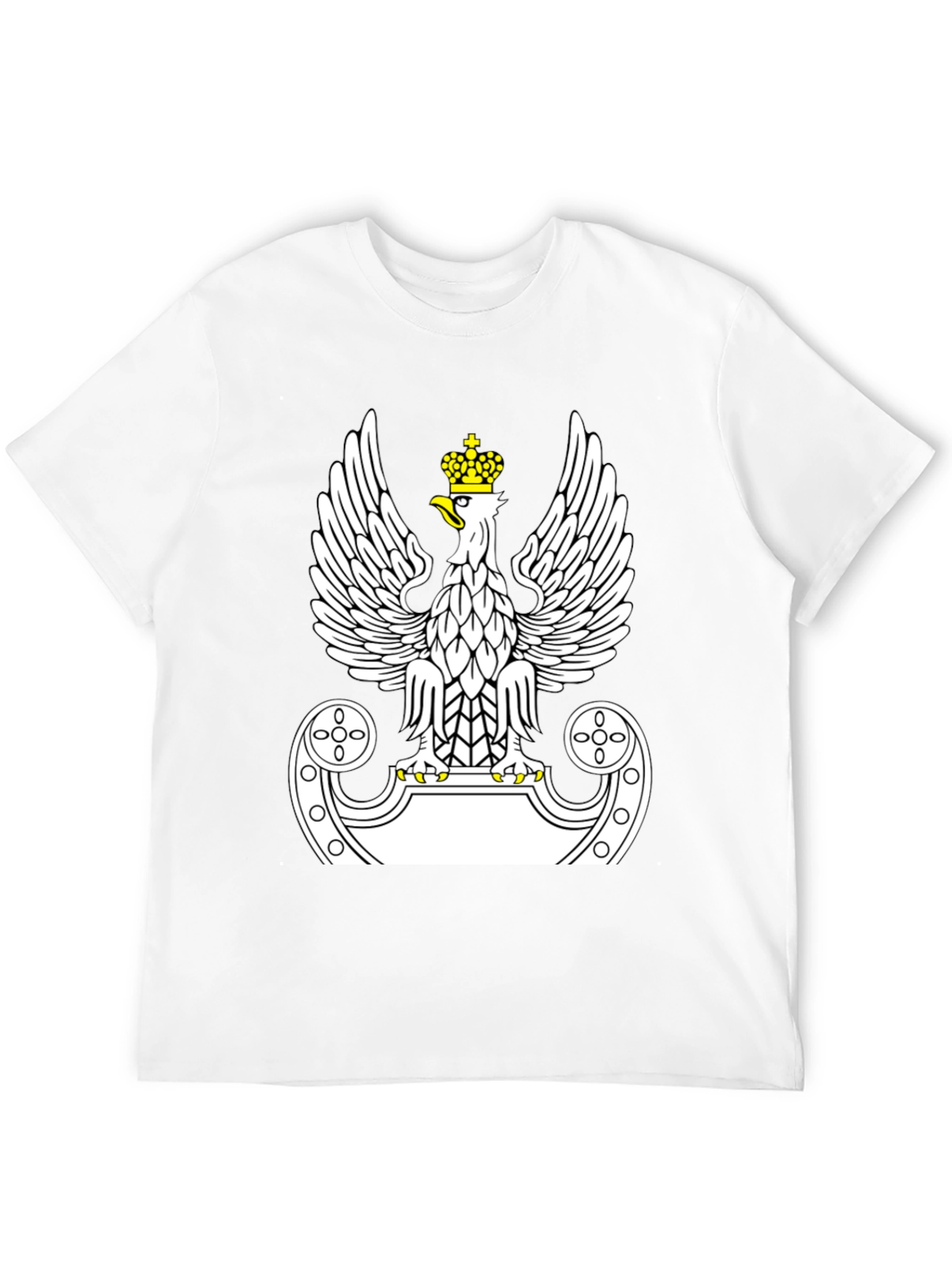 Polish Eagle T-Shirt - Black - Unisex