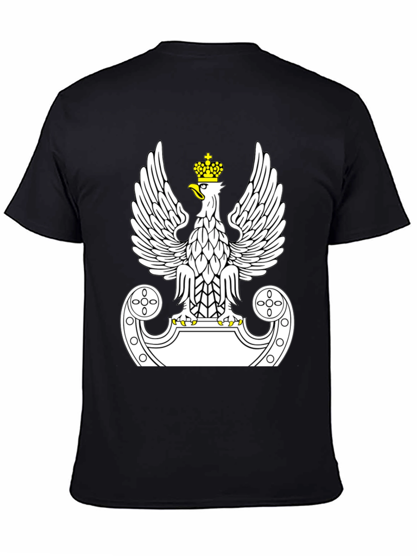 Polish Eagle T-Shirt - Black - Unisex