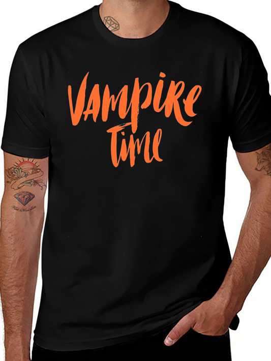 Vampire Time Graphic Tee - Halloween Edition