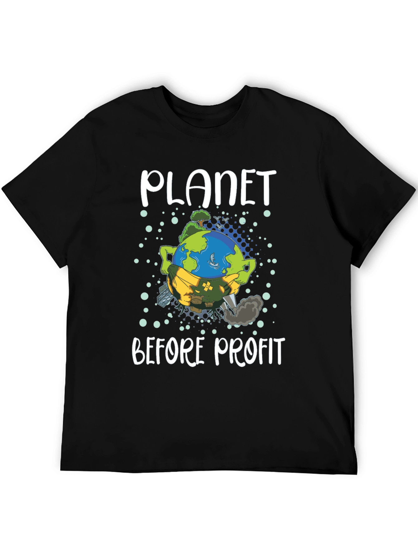 Planet Before Profit Graphic T-Shirt