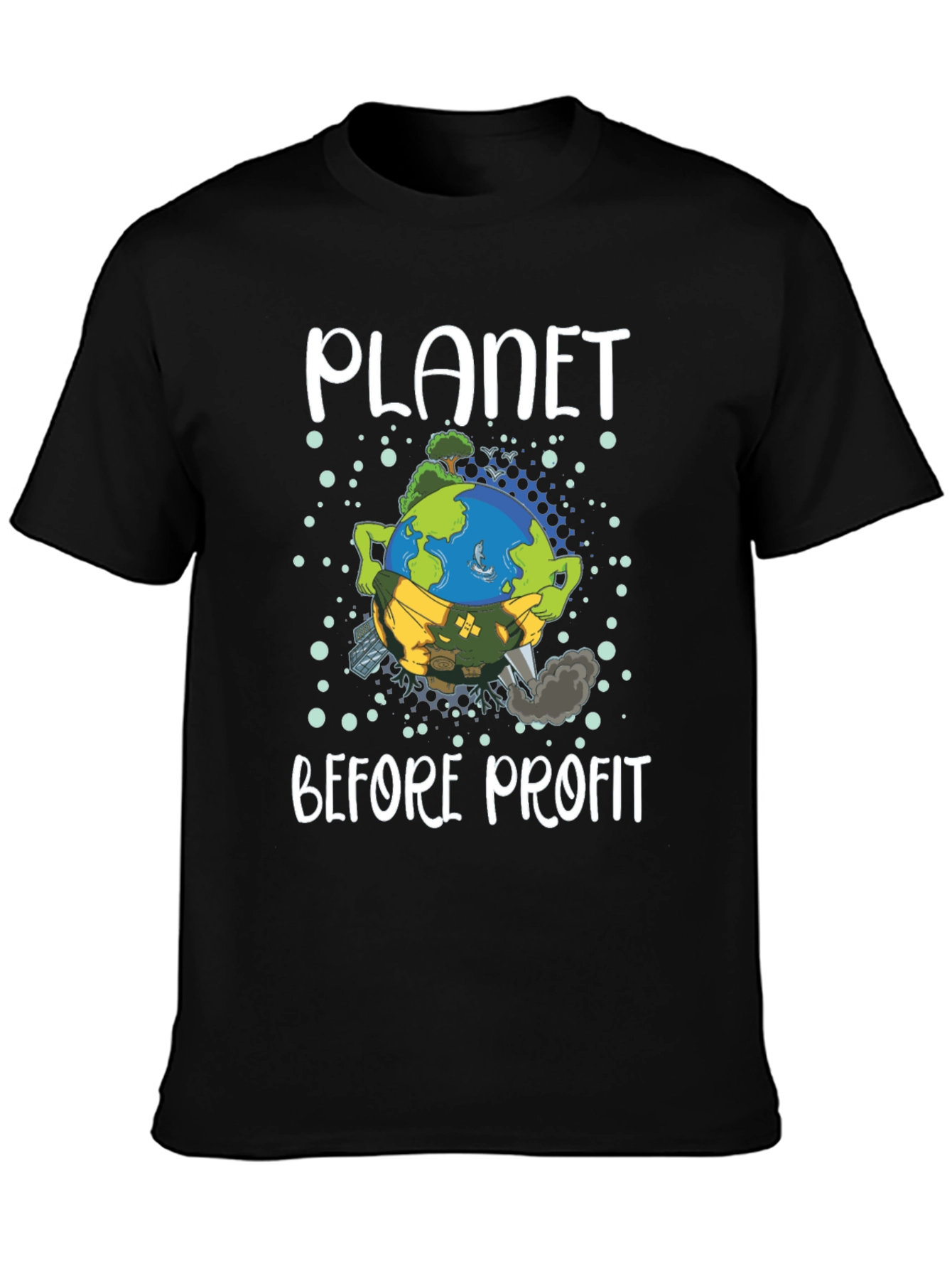 Planet Before Profit Graphic T-Shirt