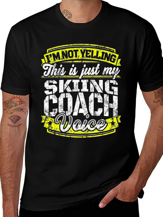 Skiing Coach Voice T-Shirt
