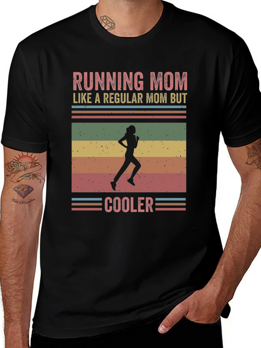 Running Mom Graphic T-Shirt