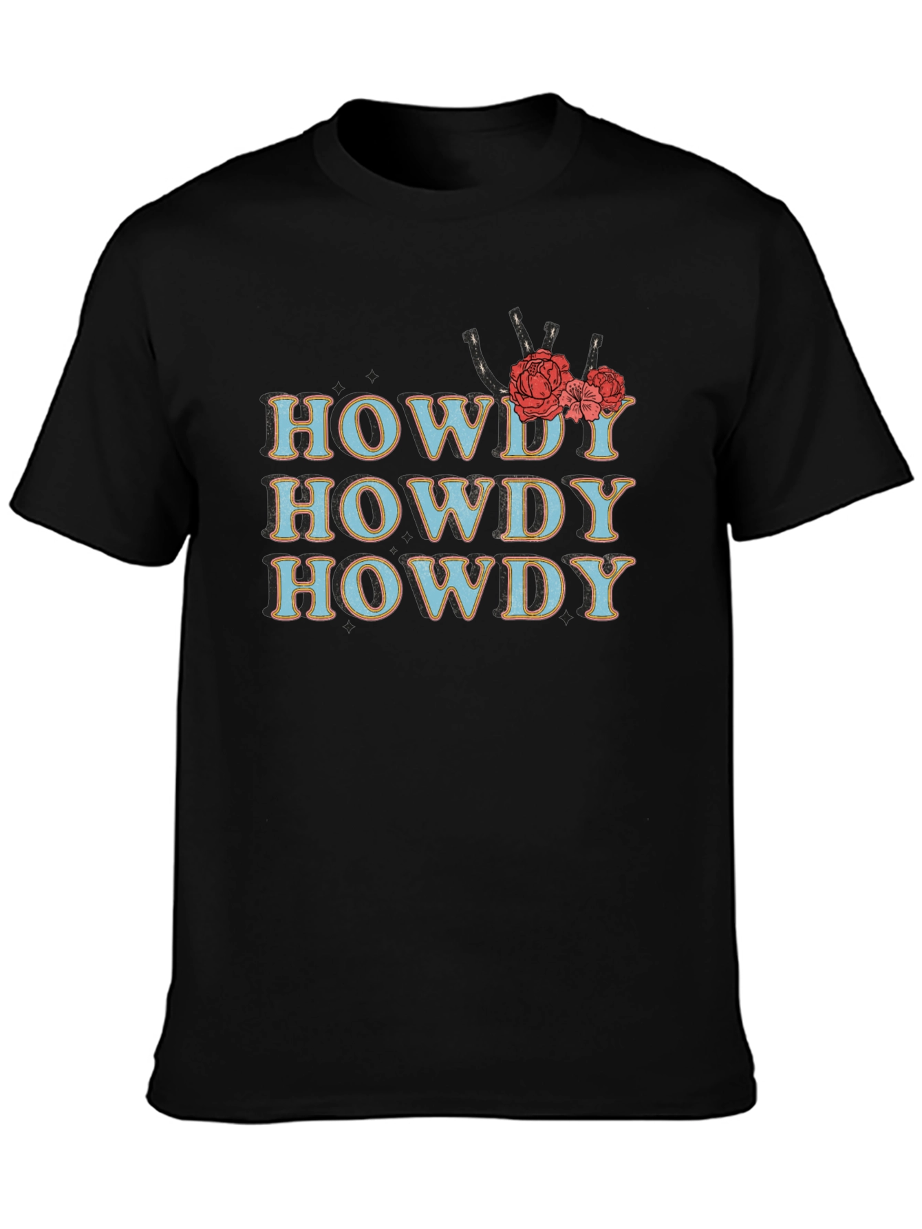 Howdy Floral Graphic T-Shirt - Western Style Tee