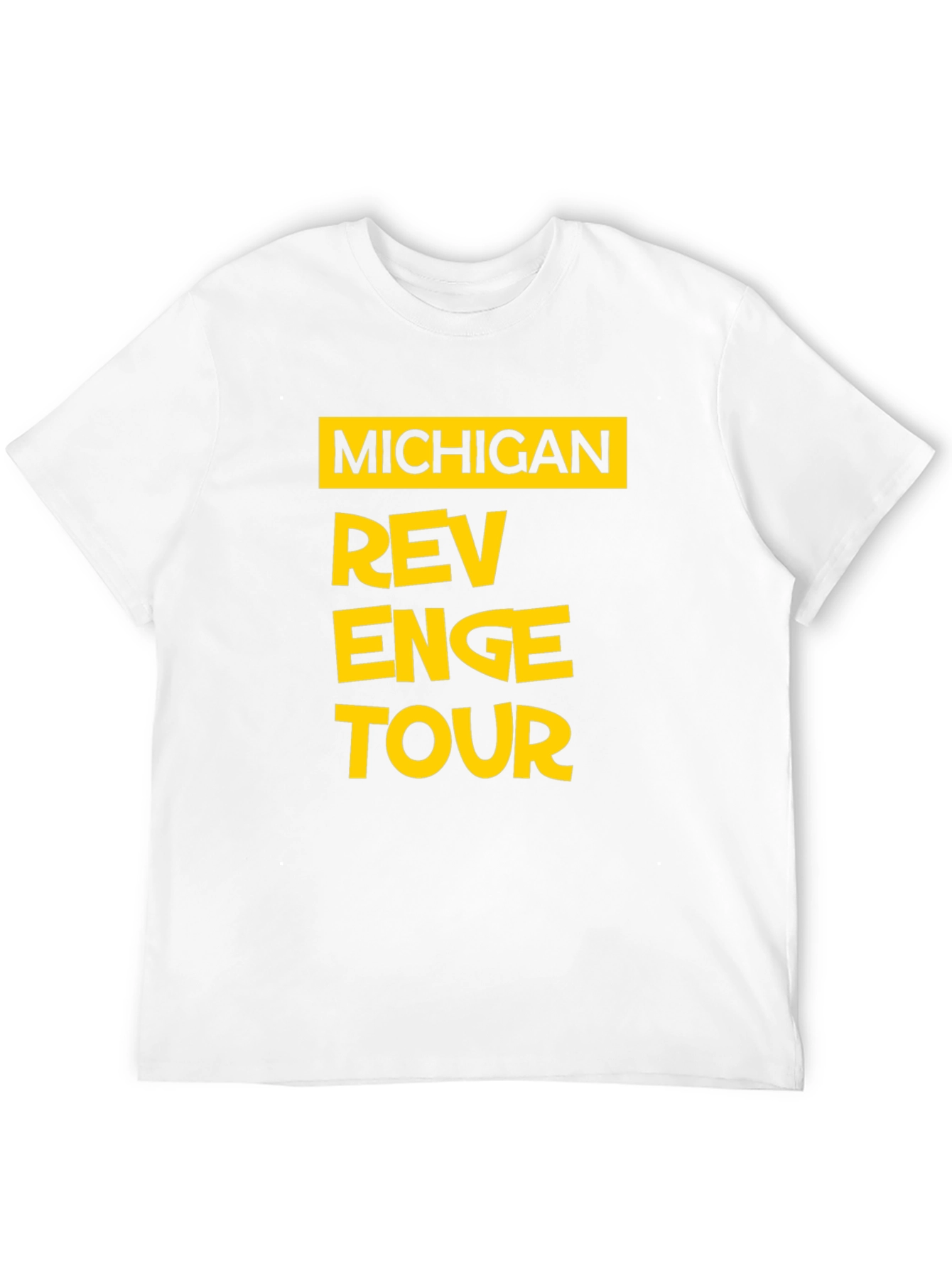 Michigan Revenge Tour Black T-Shirt