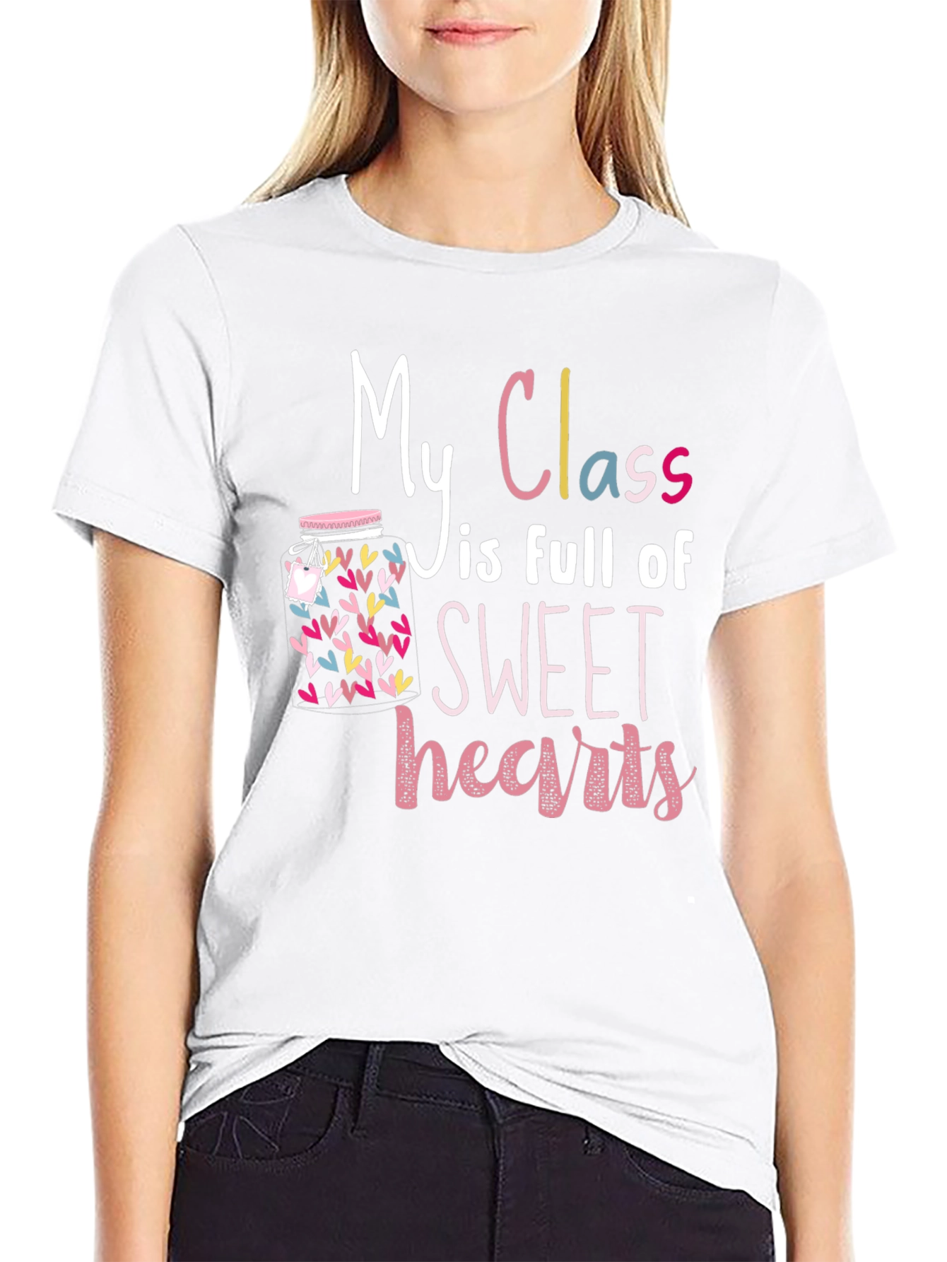 Sweet Hearts Teacher T-Shirt