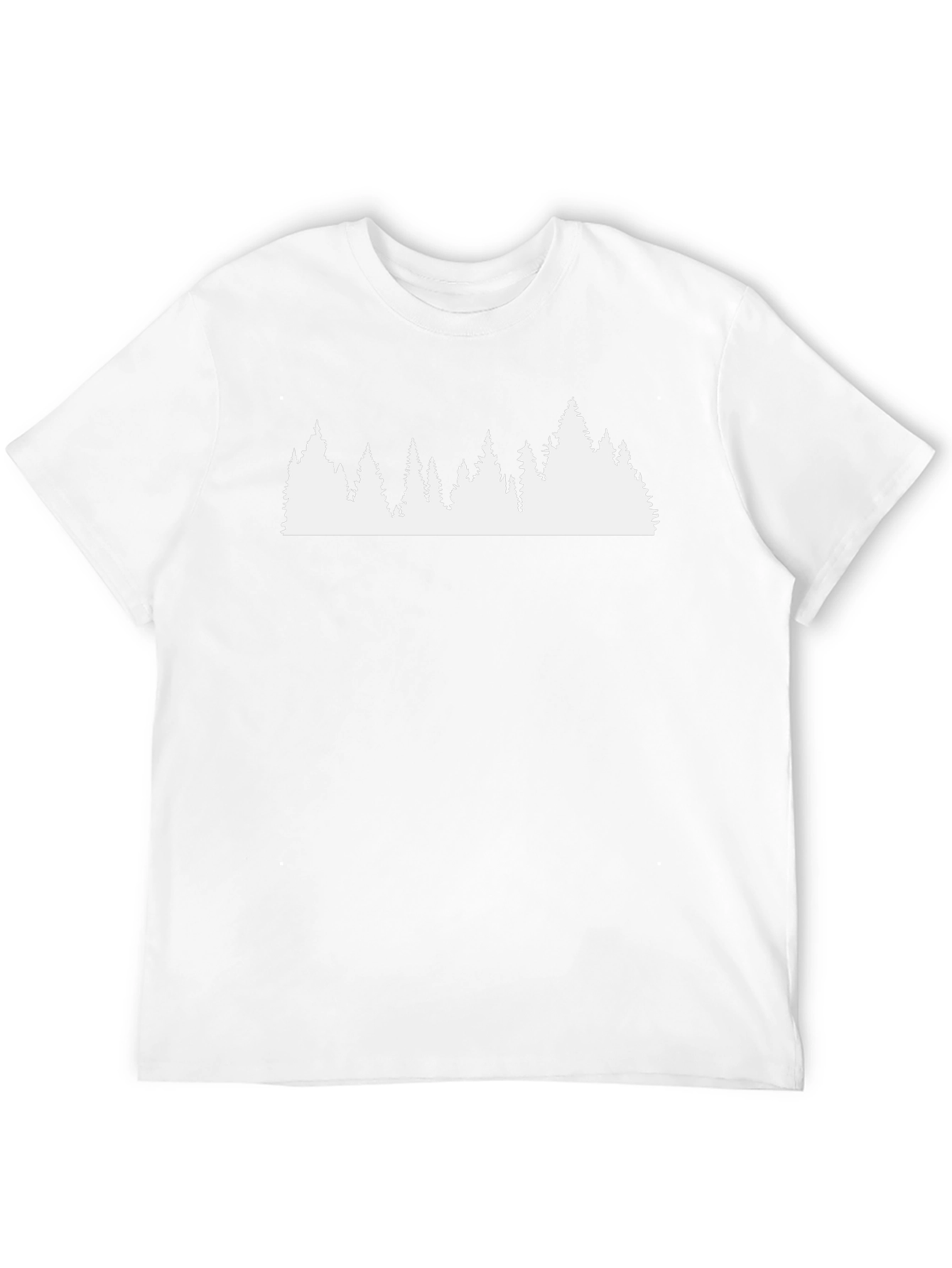 Nature Inspired Graphic Tee - Black