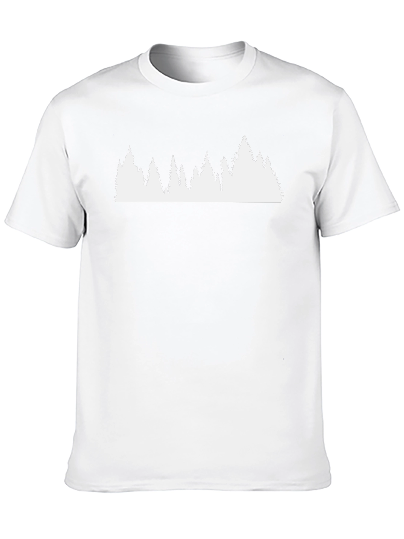 Nature Inspired Graphic Tee - Black