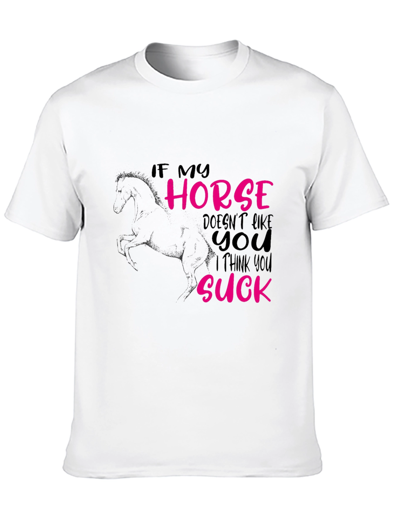 If My Horse Doesnt Like You T-Shirt
