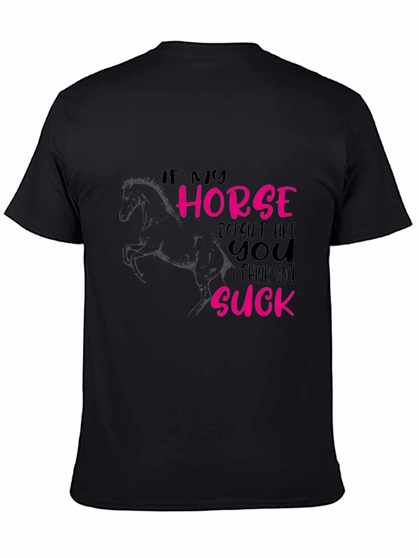 If My Horse Doesnt Like You T-Shirt