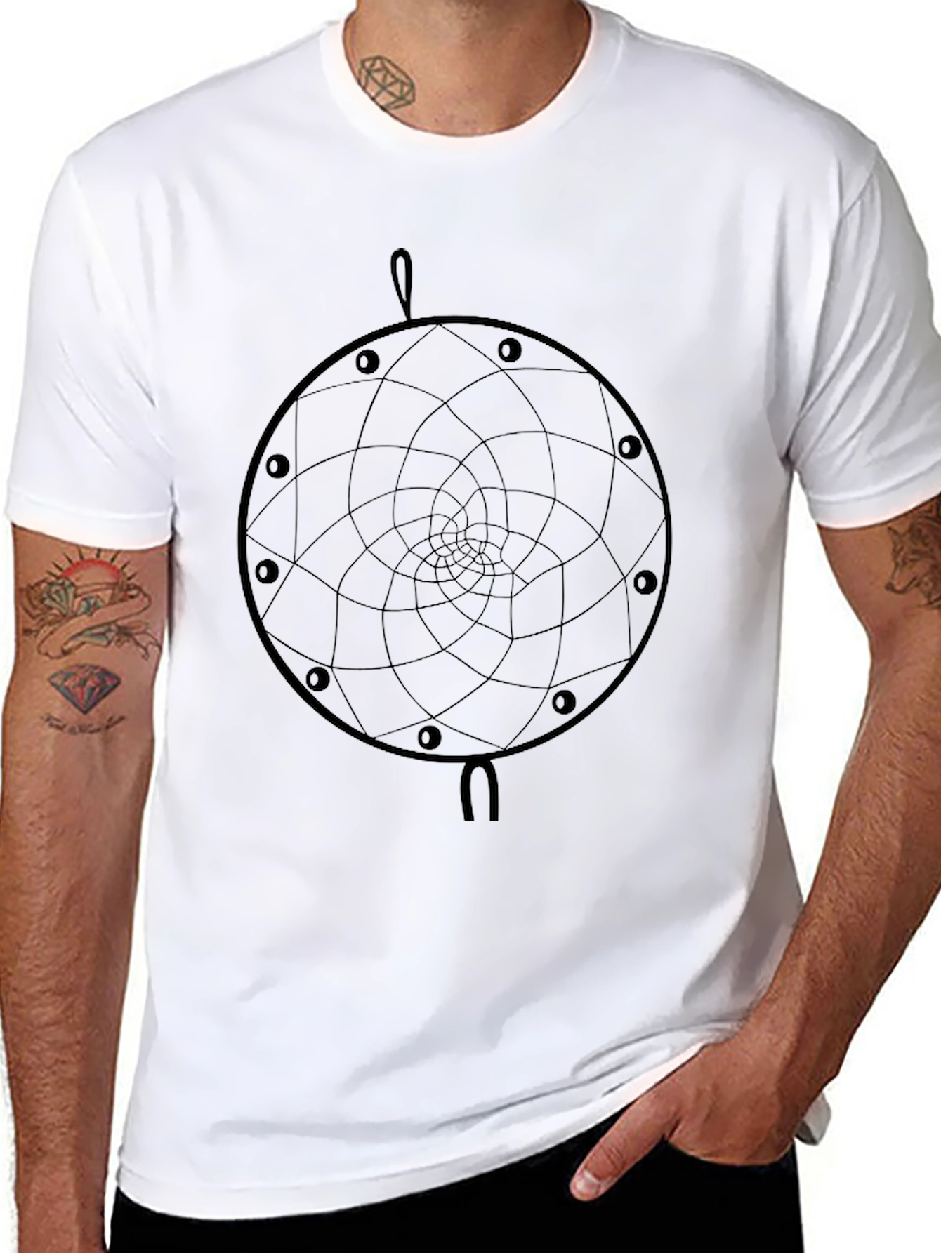 Dreamcatcher Graphic Tee - Stylish Cotton Comfort