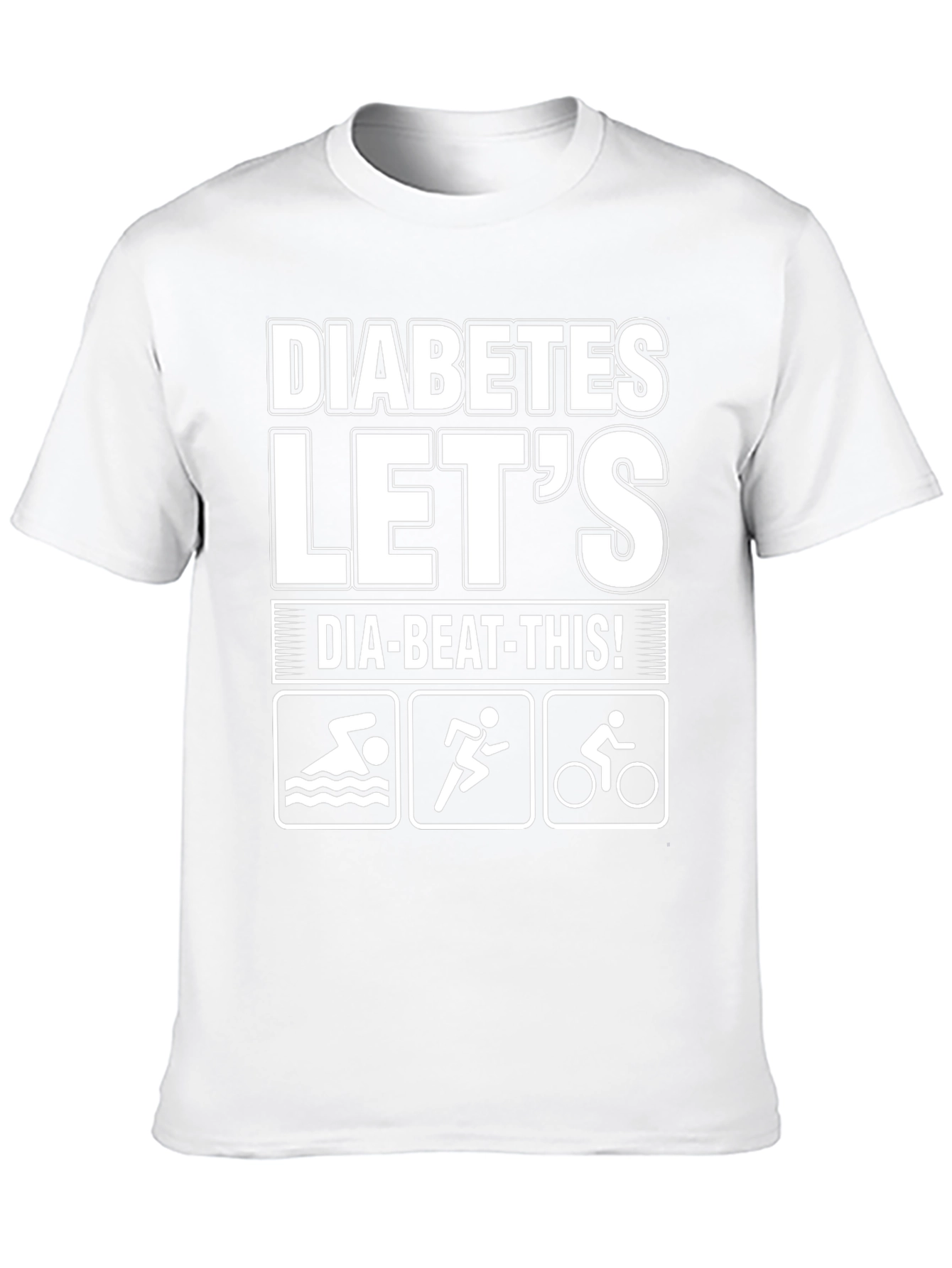 Diabetes Lets Dia-Beat-This! T-Shirt