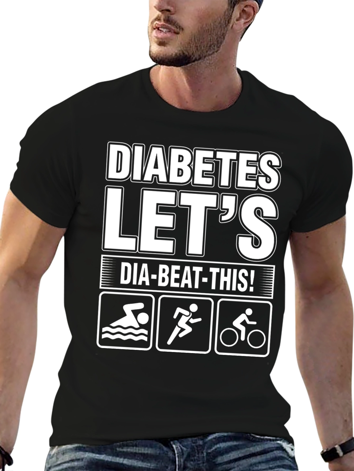 Diabetes Lets Dia-Beat-This! T-Shirt