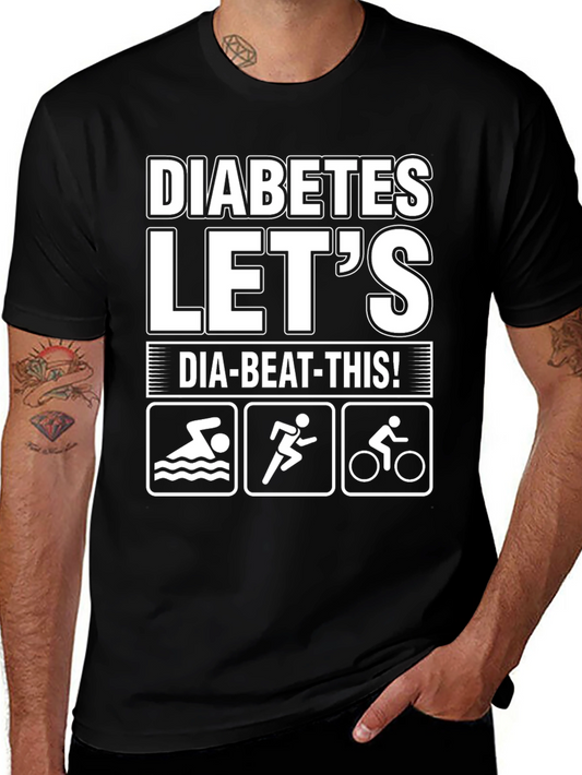 Diabetes Lets Dia-Beat-This! T-Shirt
