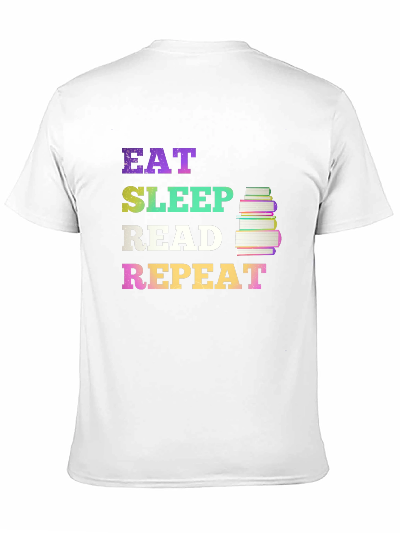 Eat Sleep Read Repeat Graphic Tee