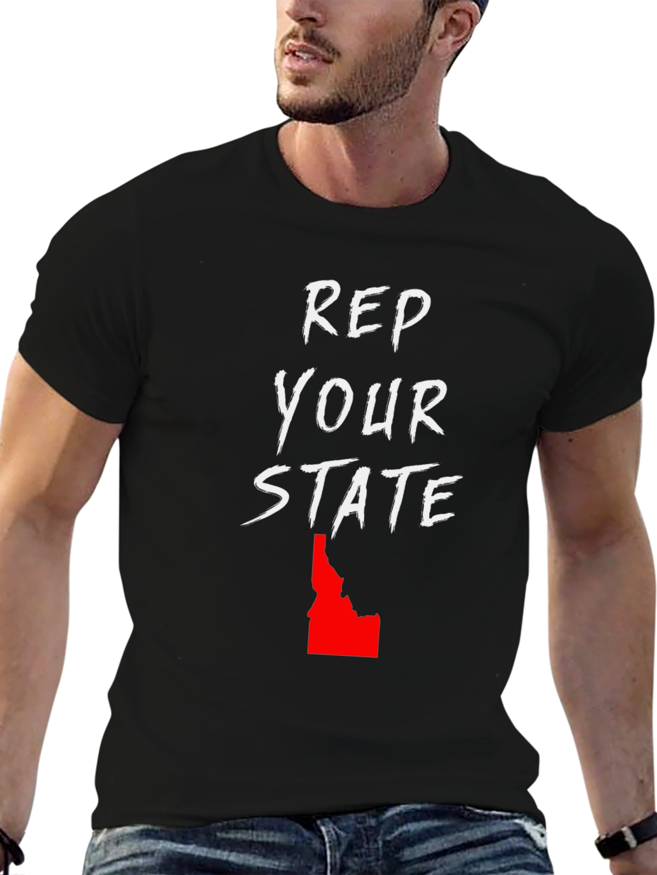 Rep Your State Graphic T-Shirt - Idaho