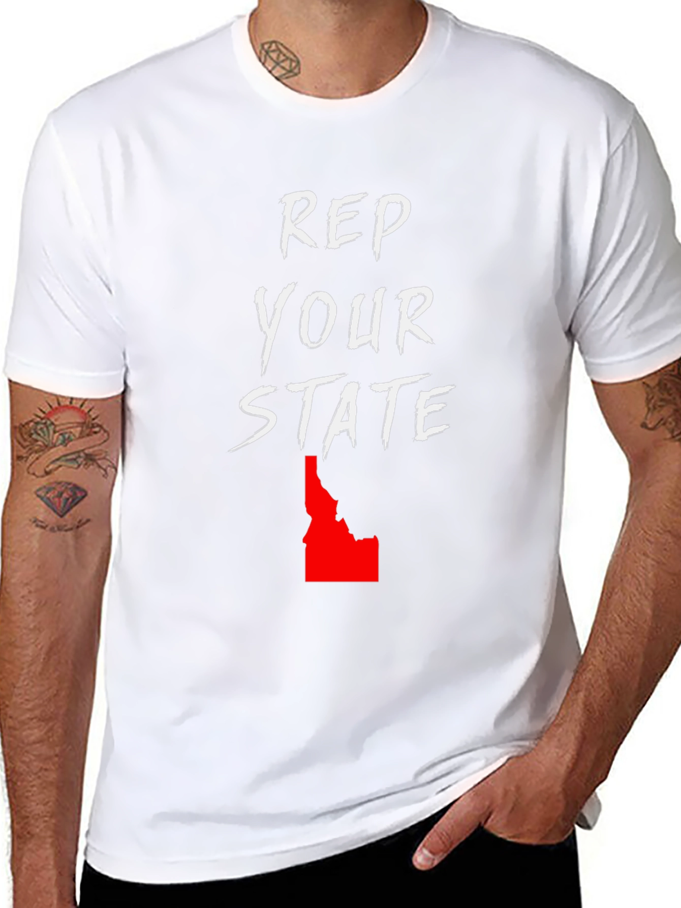 Rep Your State Graphic T-Shirt - Idaho