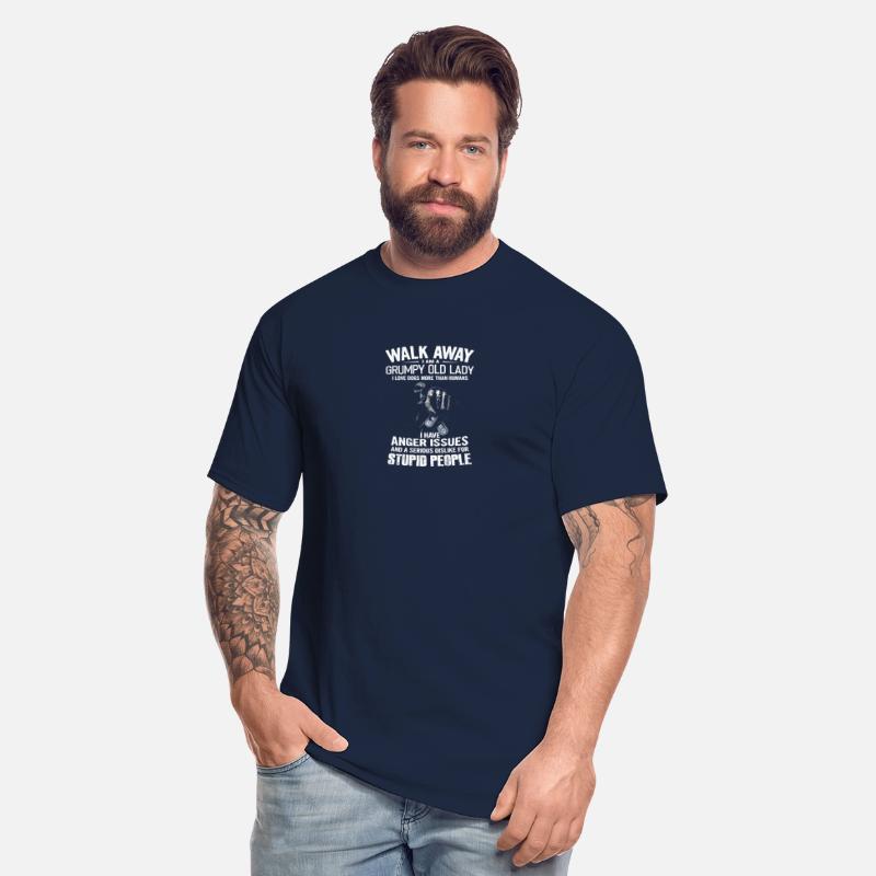 Walk Away I m A Grumpy Old Lady T Shirt