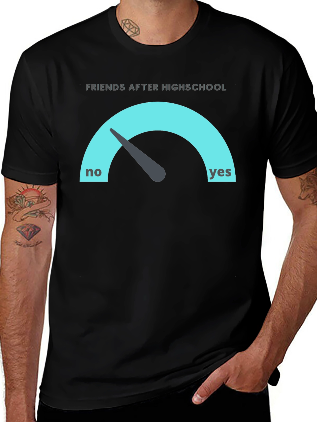 Friends After Highschool T-Shirt - Gauge Design