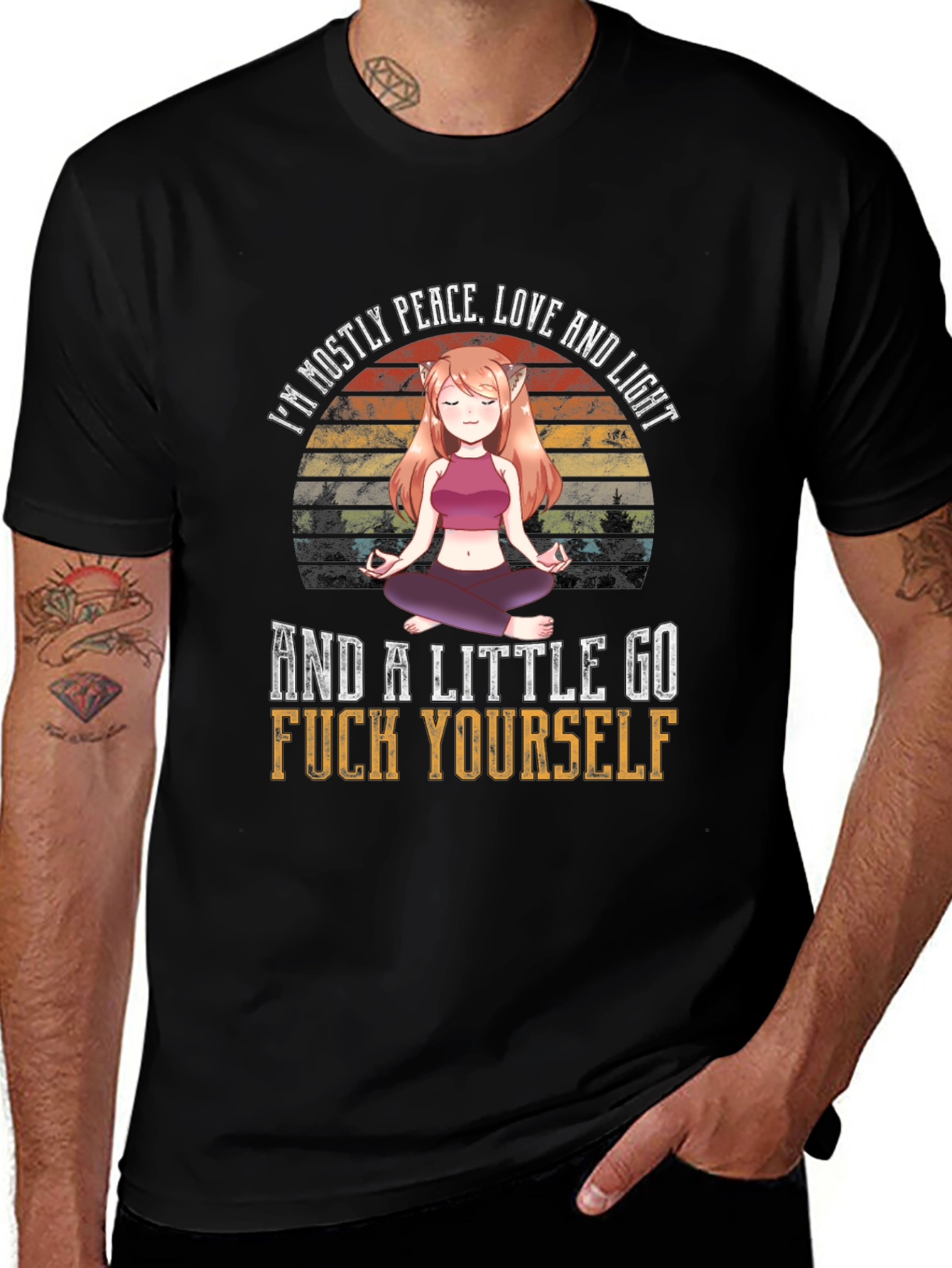 Peace Love and Light T-Shirt