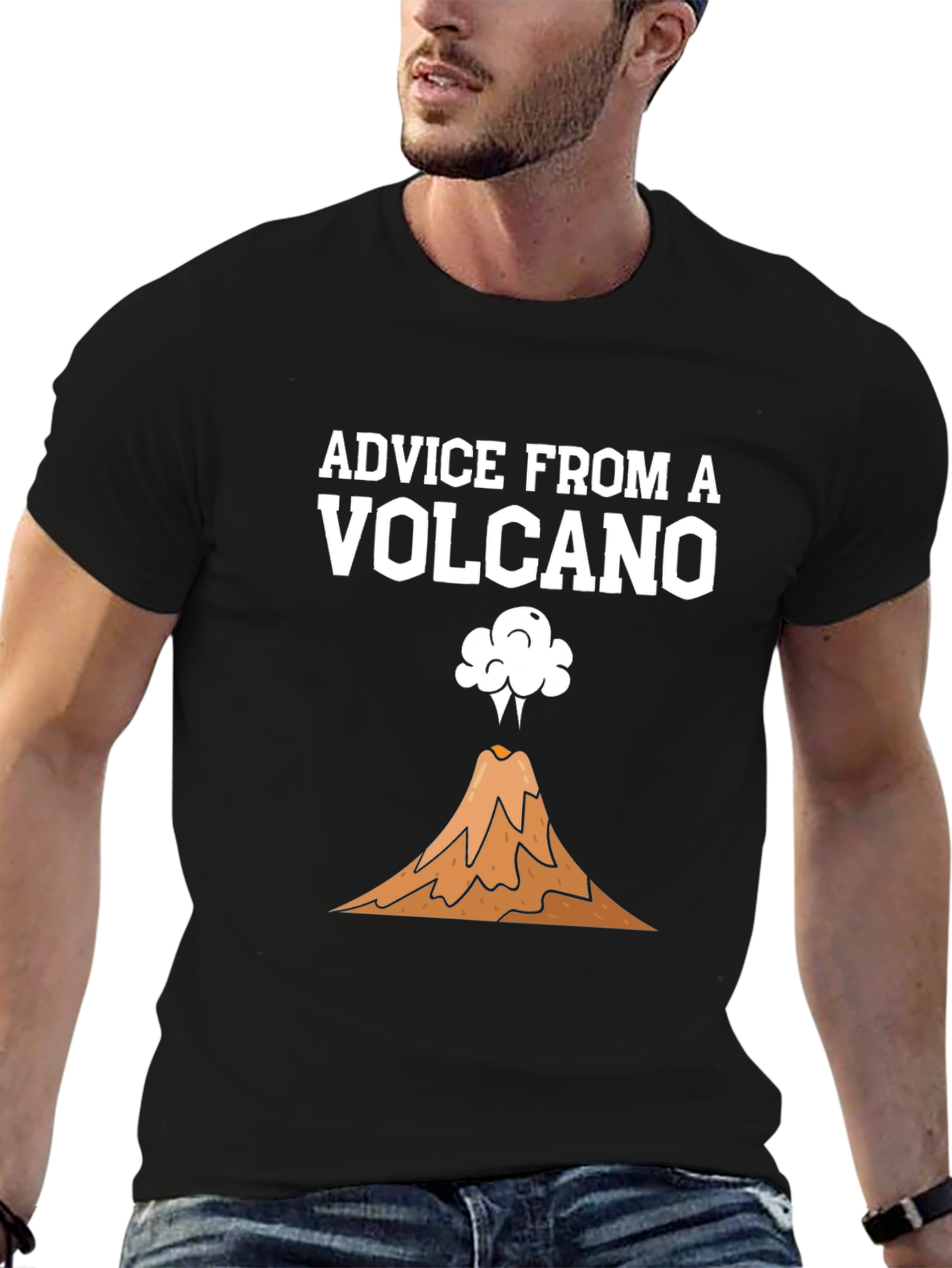 Advice From A Volcano Graphic T-Shirt