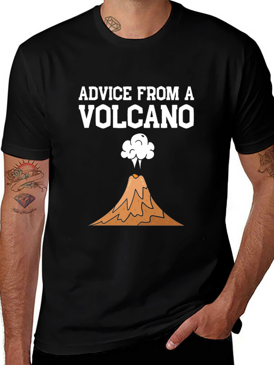 Advice From A Volcano Graphic T-Shirt
