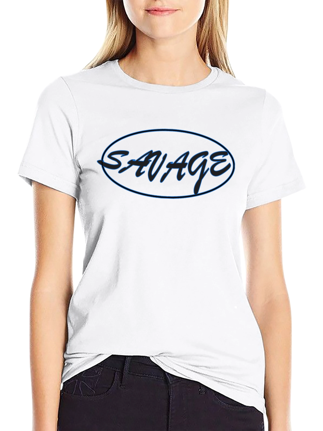Savage Graphic T-Shirt - Mens Casual Tee