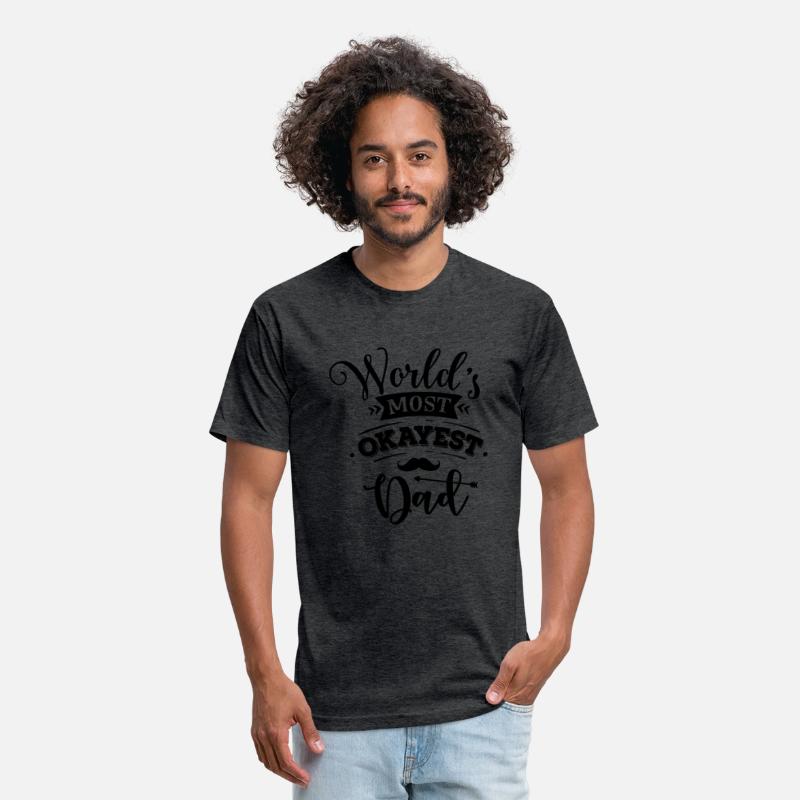 World s most okayest dad T-shirt Design