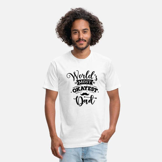 World s most okayest dad T-shirt Design