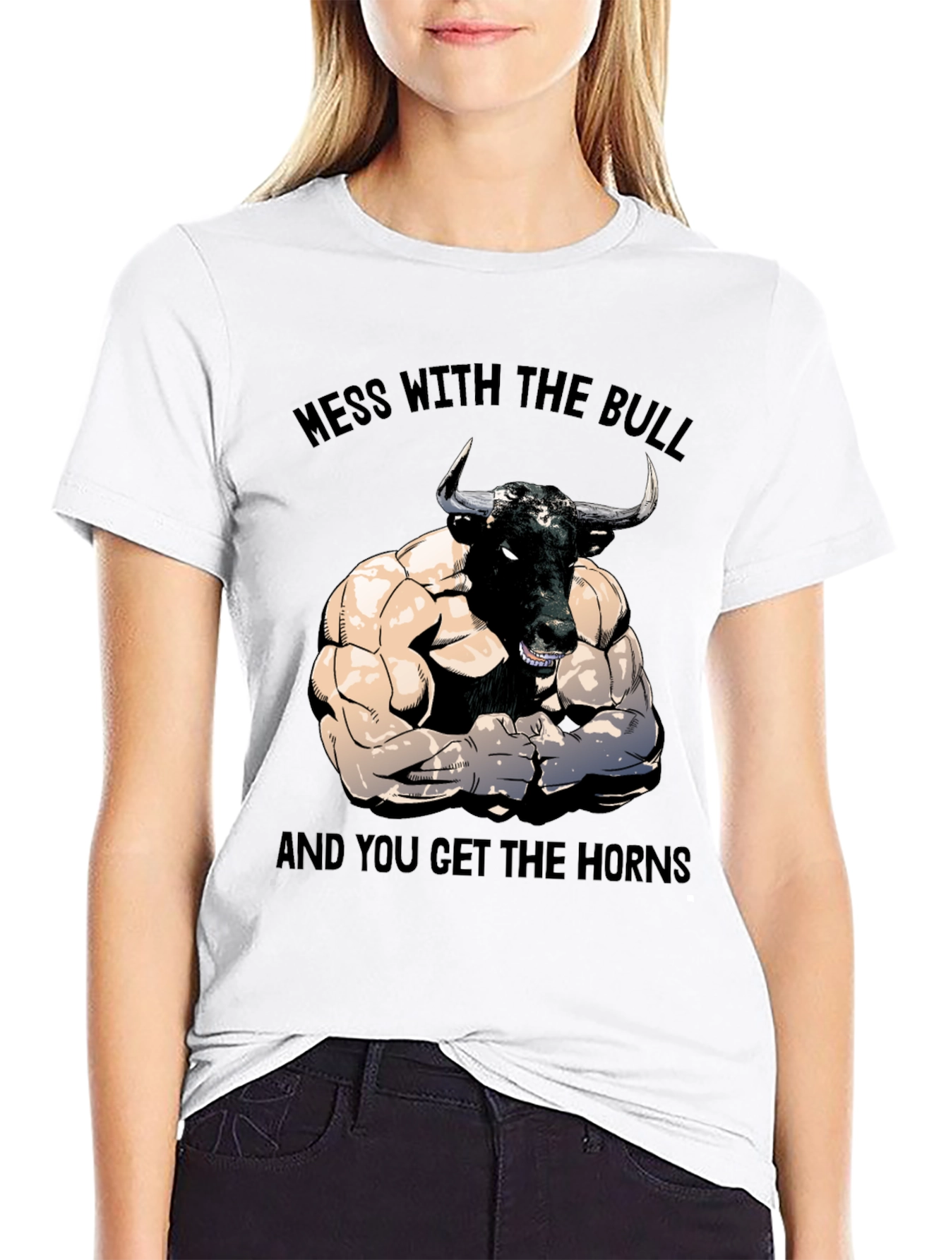 Mess With The Bull Graphic T-Shirt