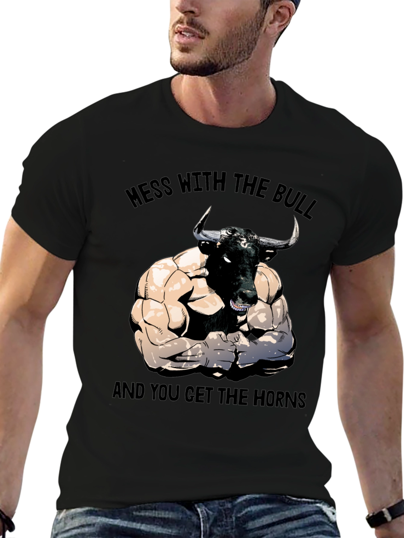 Mess With The Bull Graphic T-Shirt