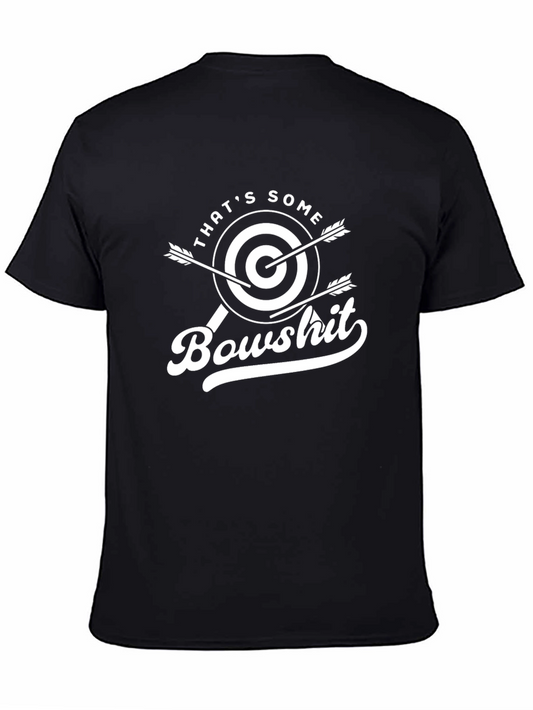 Thats Some Bowshit T-Shirt Archery Humor Tee
