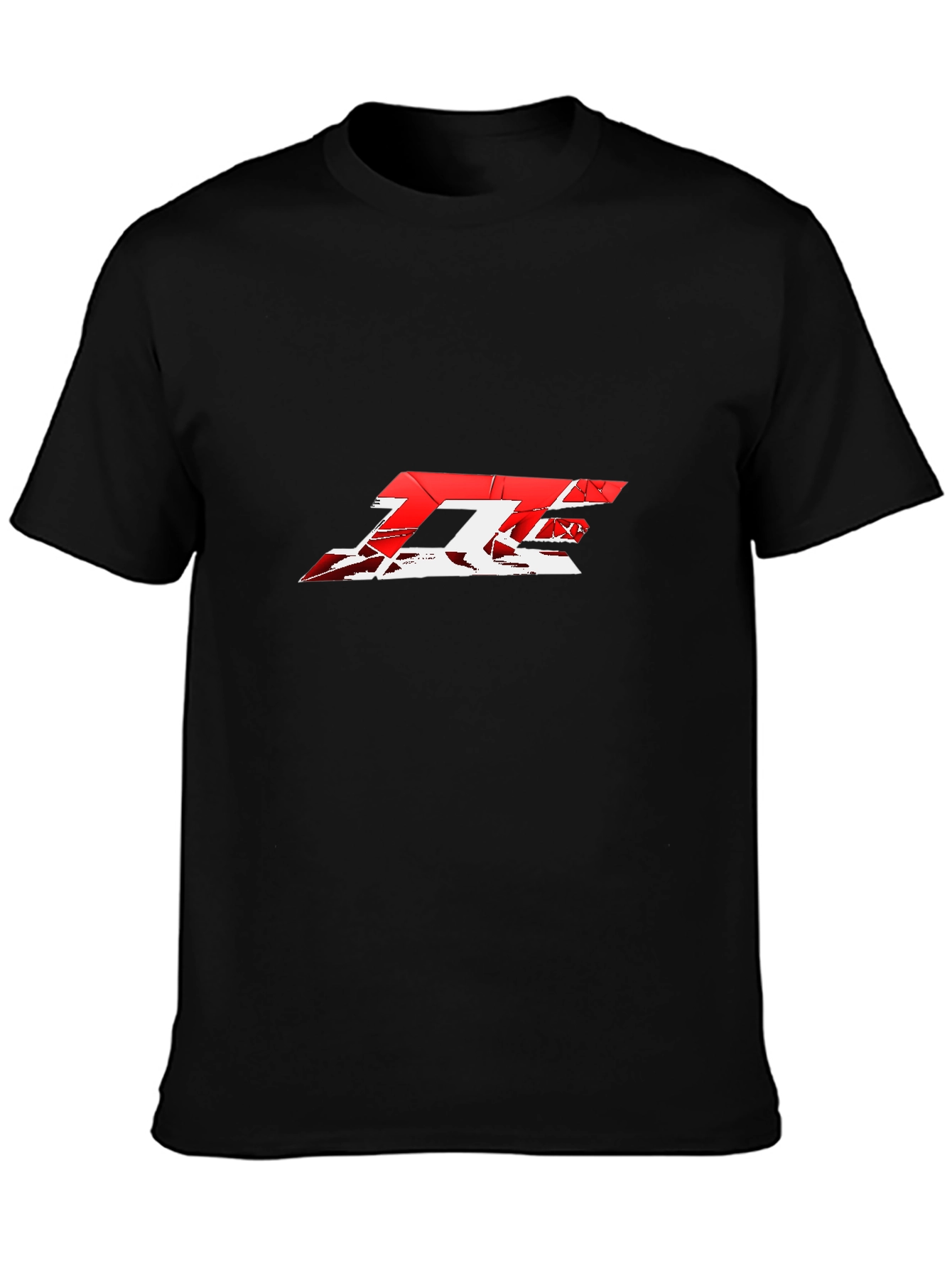 Red and White Graphic Tee