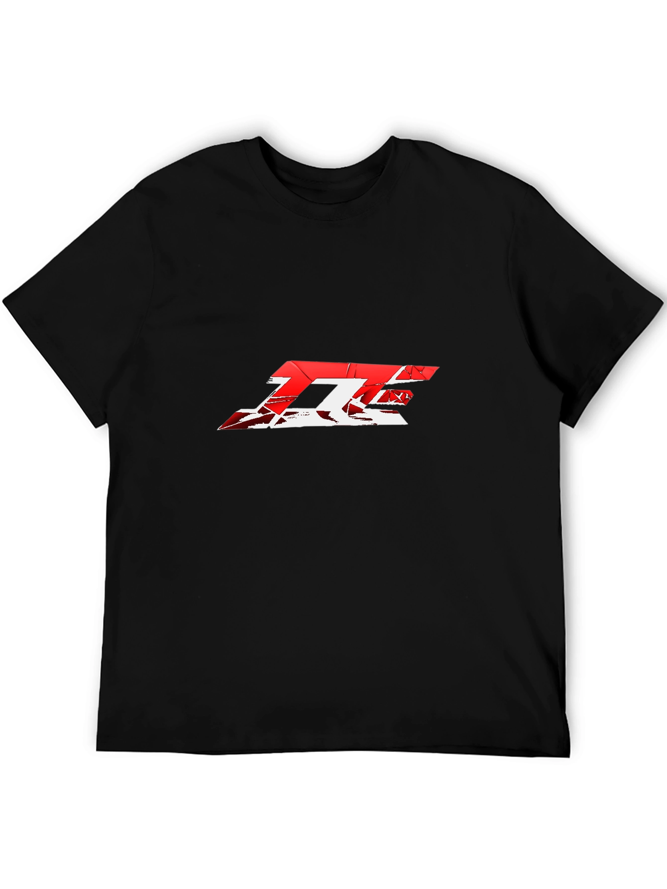 Red and White Graphic Tee