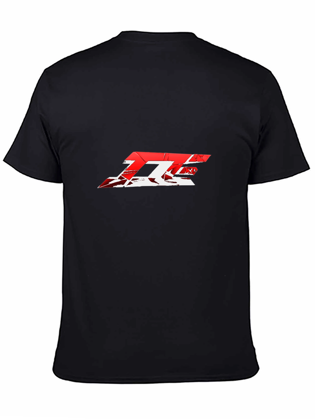 Red and White Graphic Tee