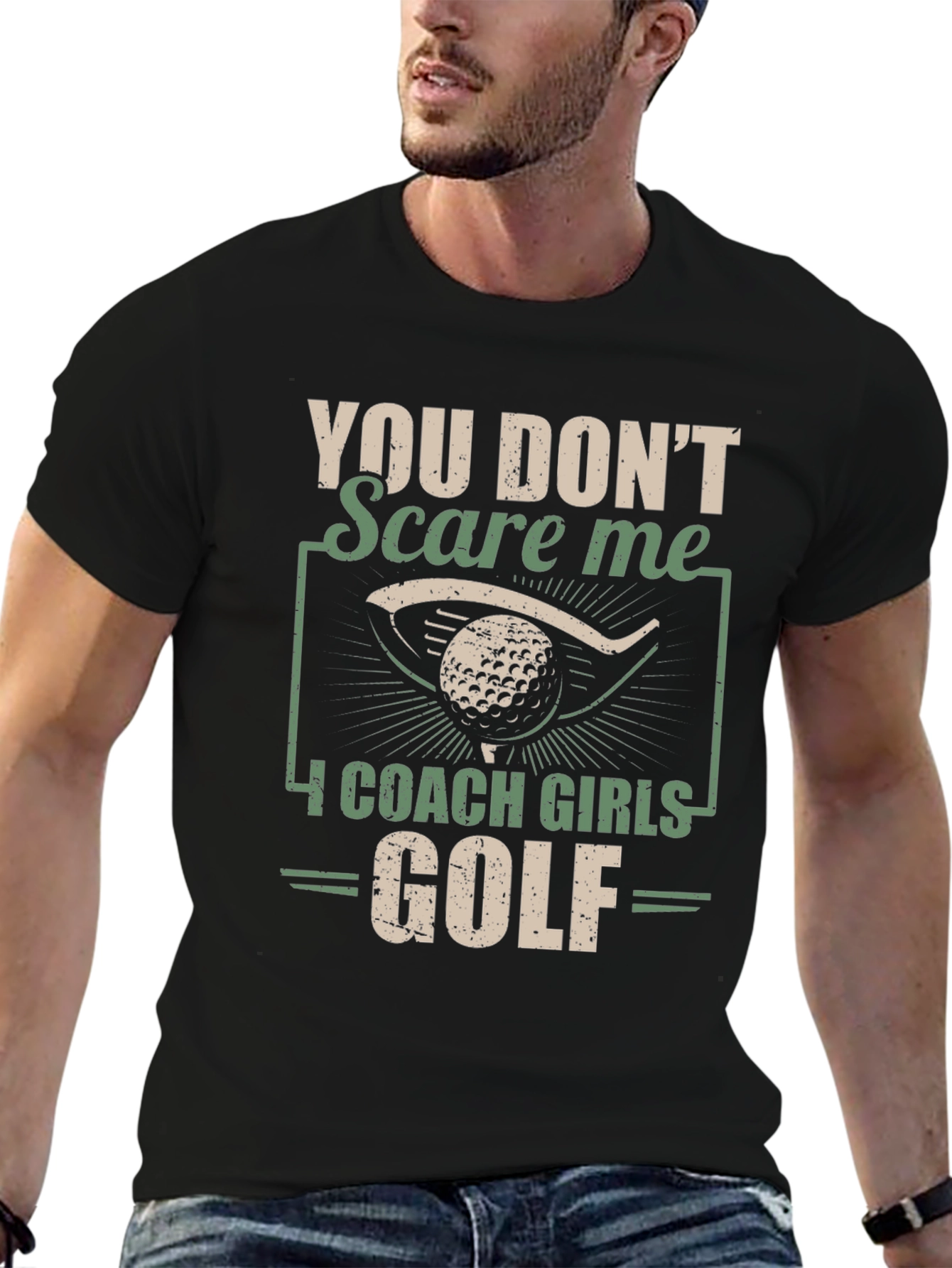 Coach Girls Golf T-Shirt - Funny Golfer Tee