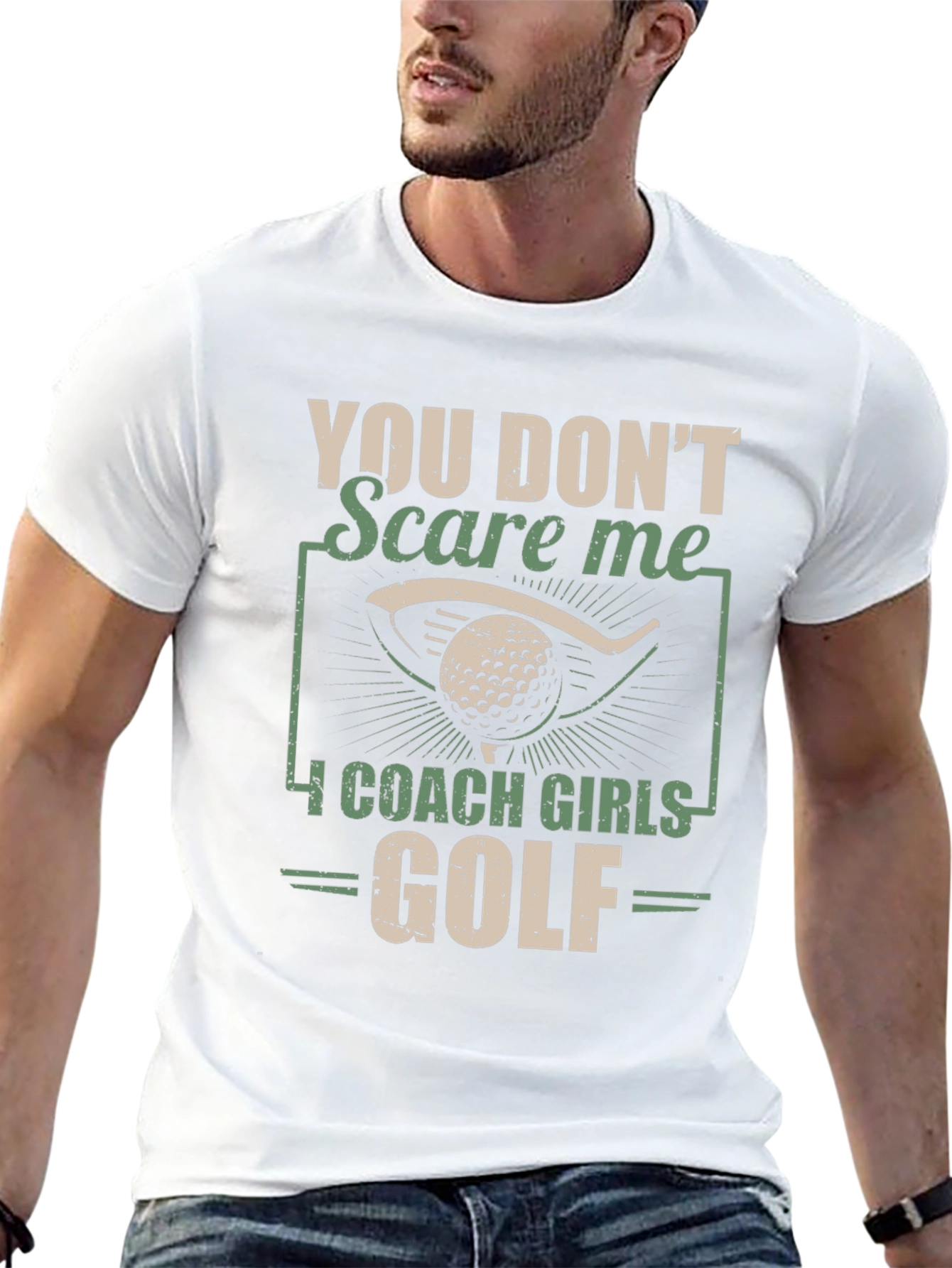 Coach Girls Golf T-Shirt - Funny Golfer Tee