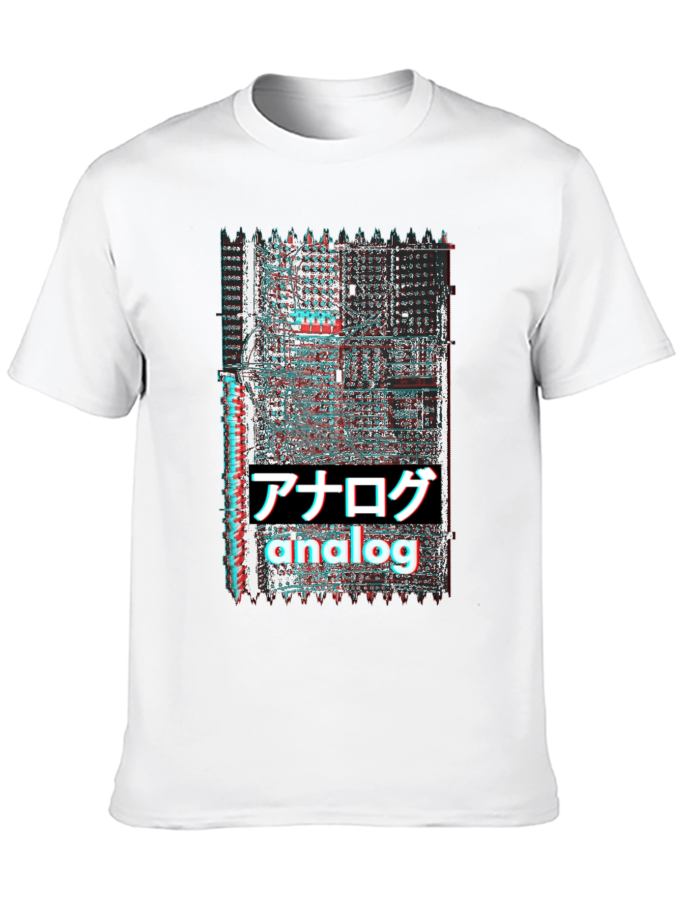 Analog Circuit Board Glitchcore T-Shirt