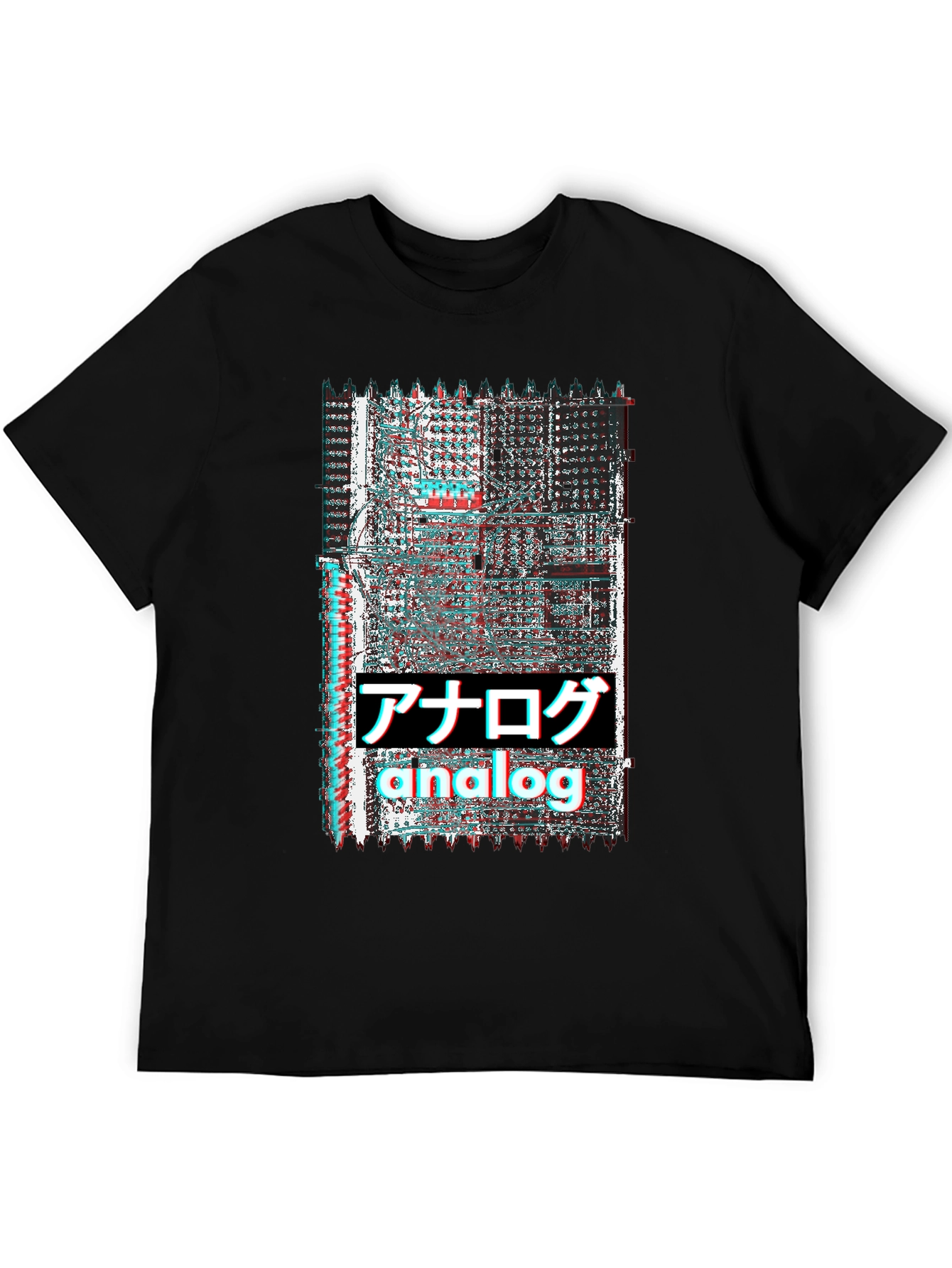 Analog Circuit Board Glitchcore T-Shirt