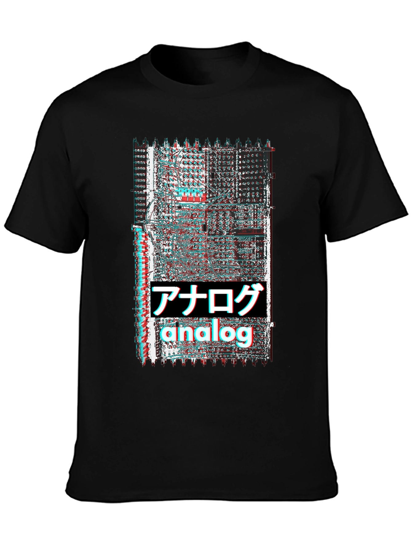 Analog Circuit Board Glitchcore T-Shirt