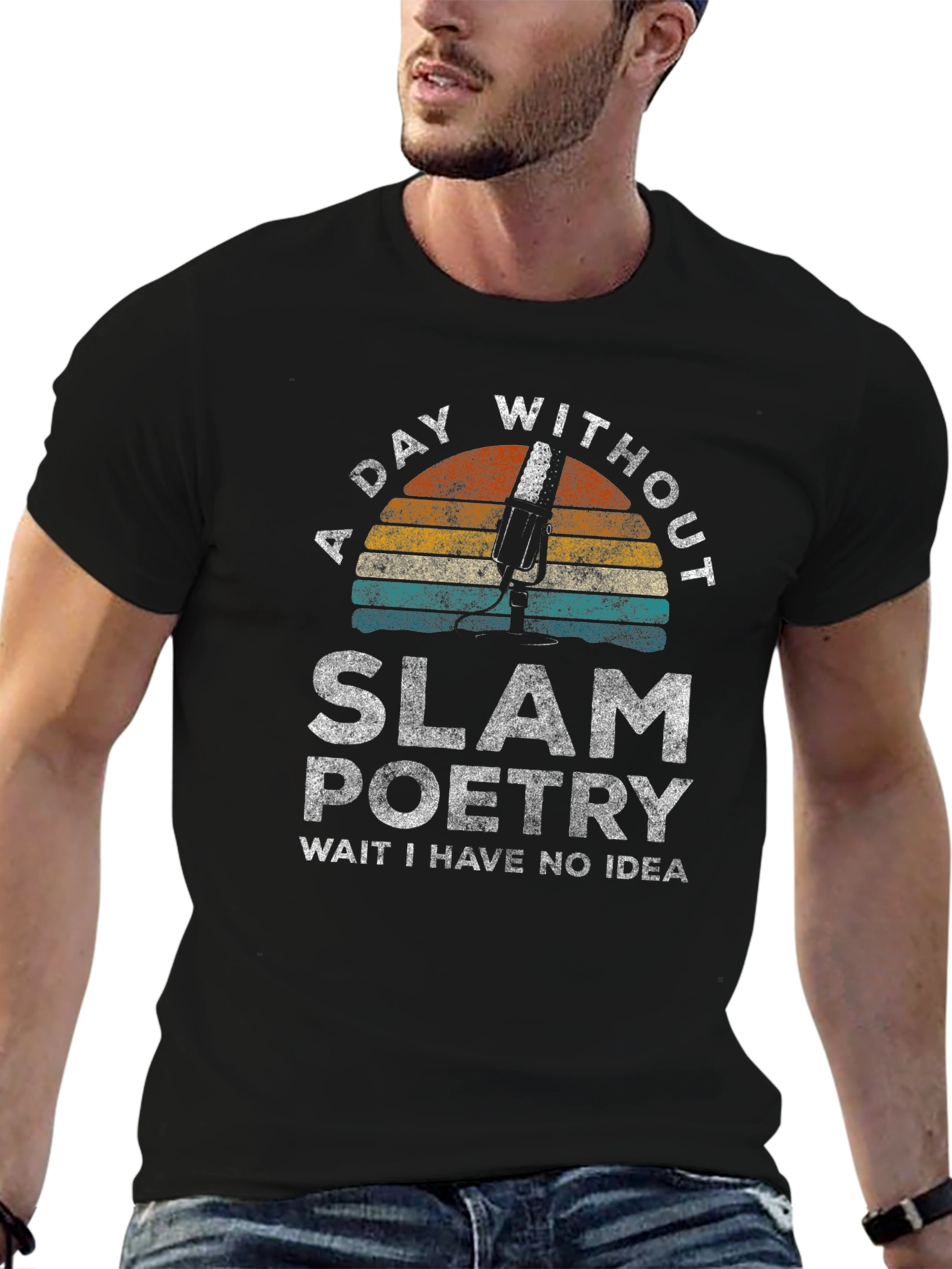 Slam Poetry T-Shirt - A Day Without Design