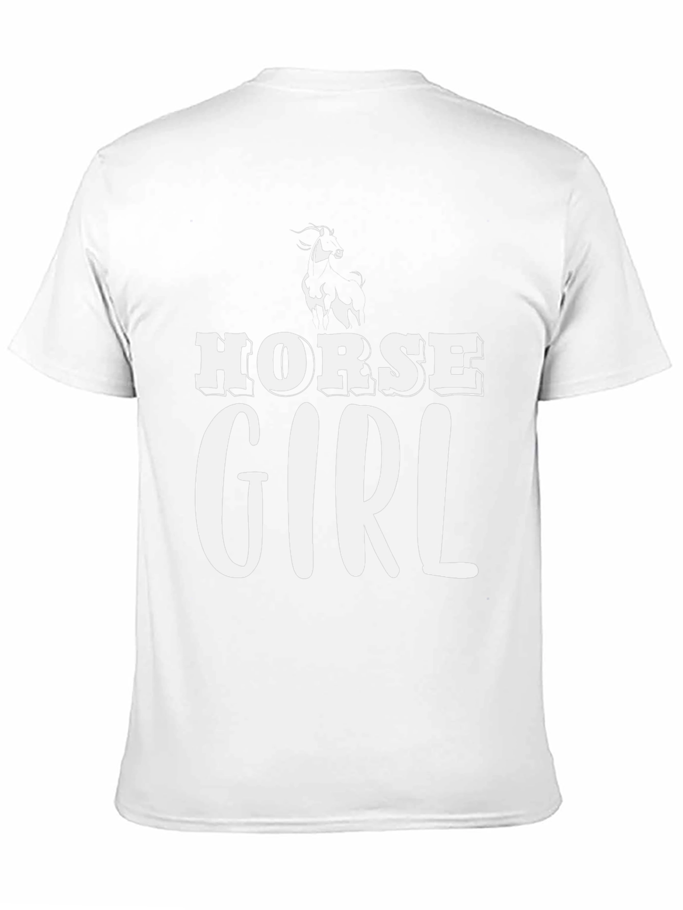 Horse Girl Graphic Tee - Equestrian Lover Shirt