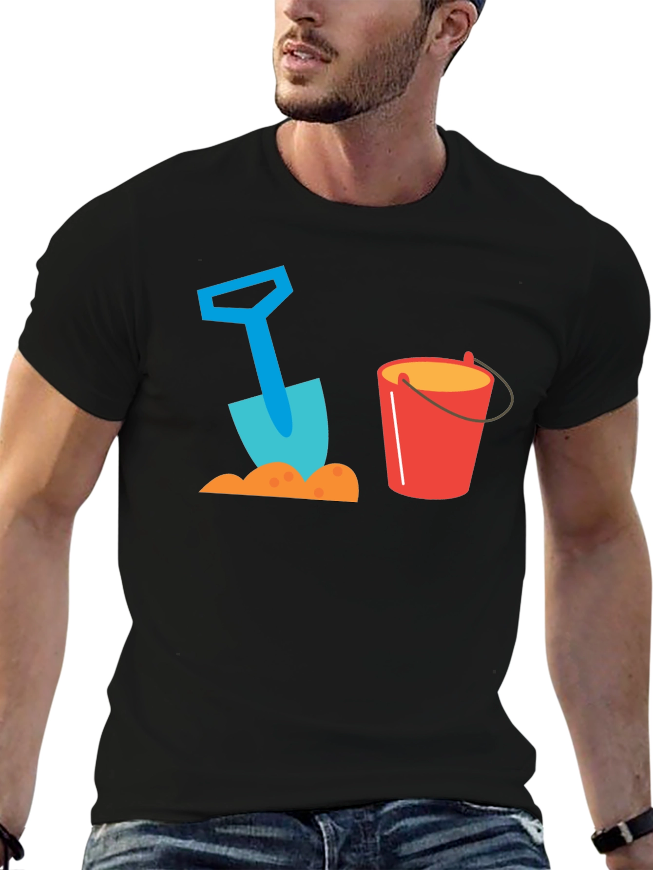 Beach Day Graphic T-Shirt
