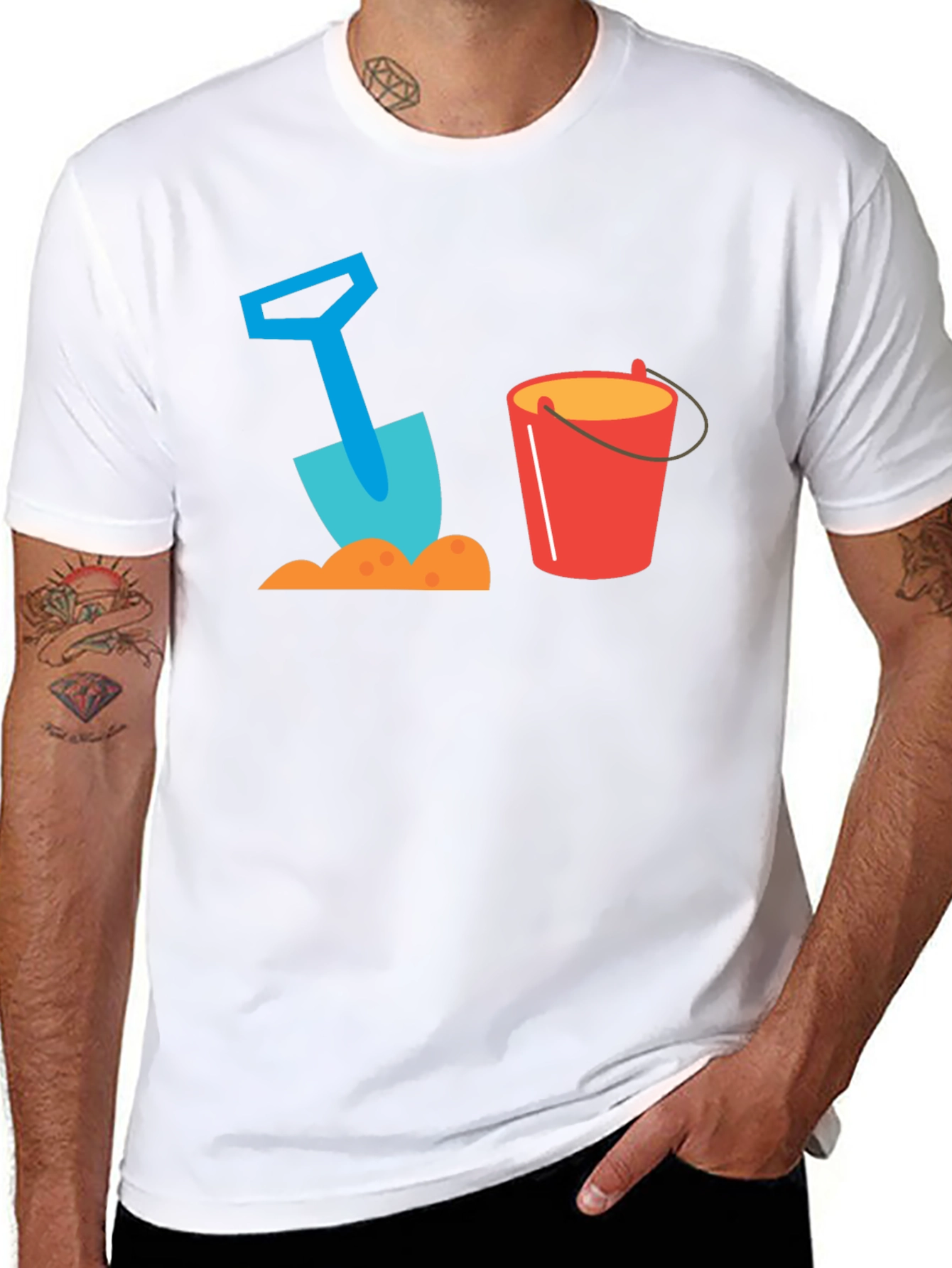 Beach Day Graphic T-Shirt