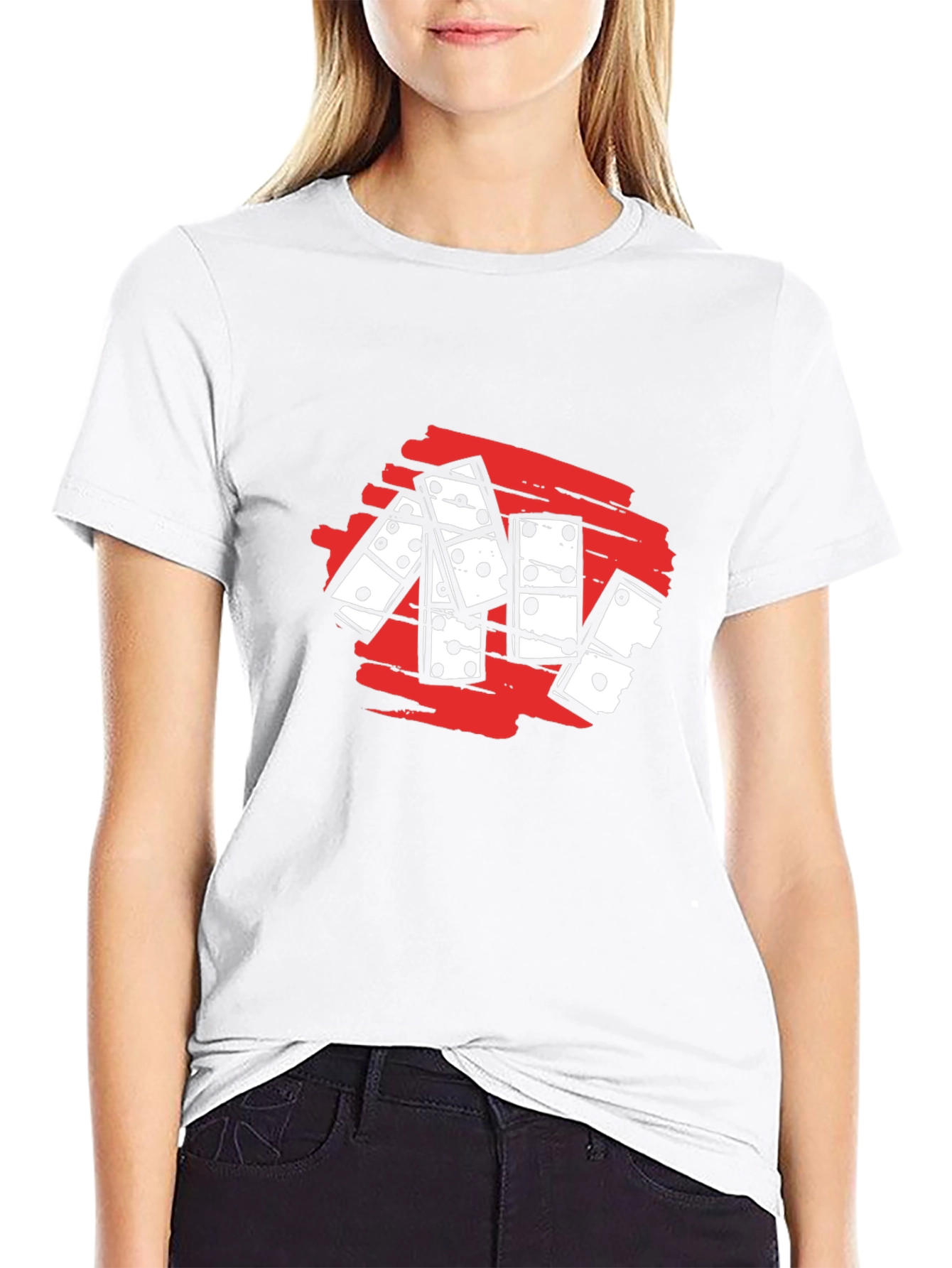 Domino Graphic Tee - Stylish Casual Wear