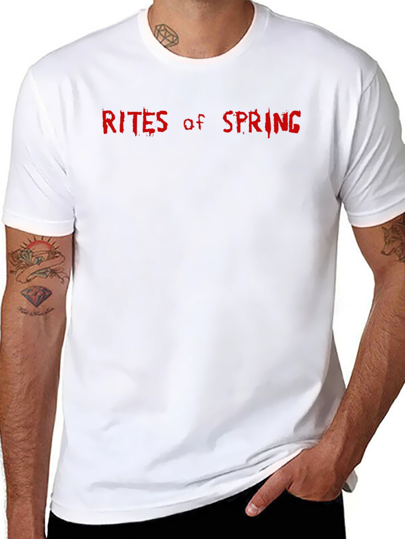 Rites of Spring Graphic Tee - Black