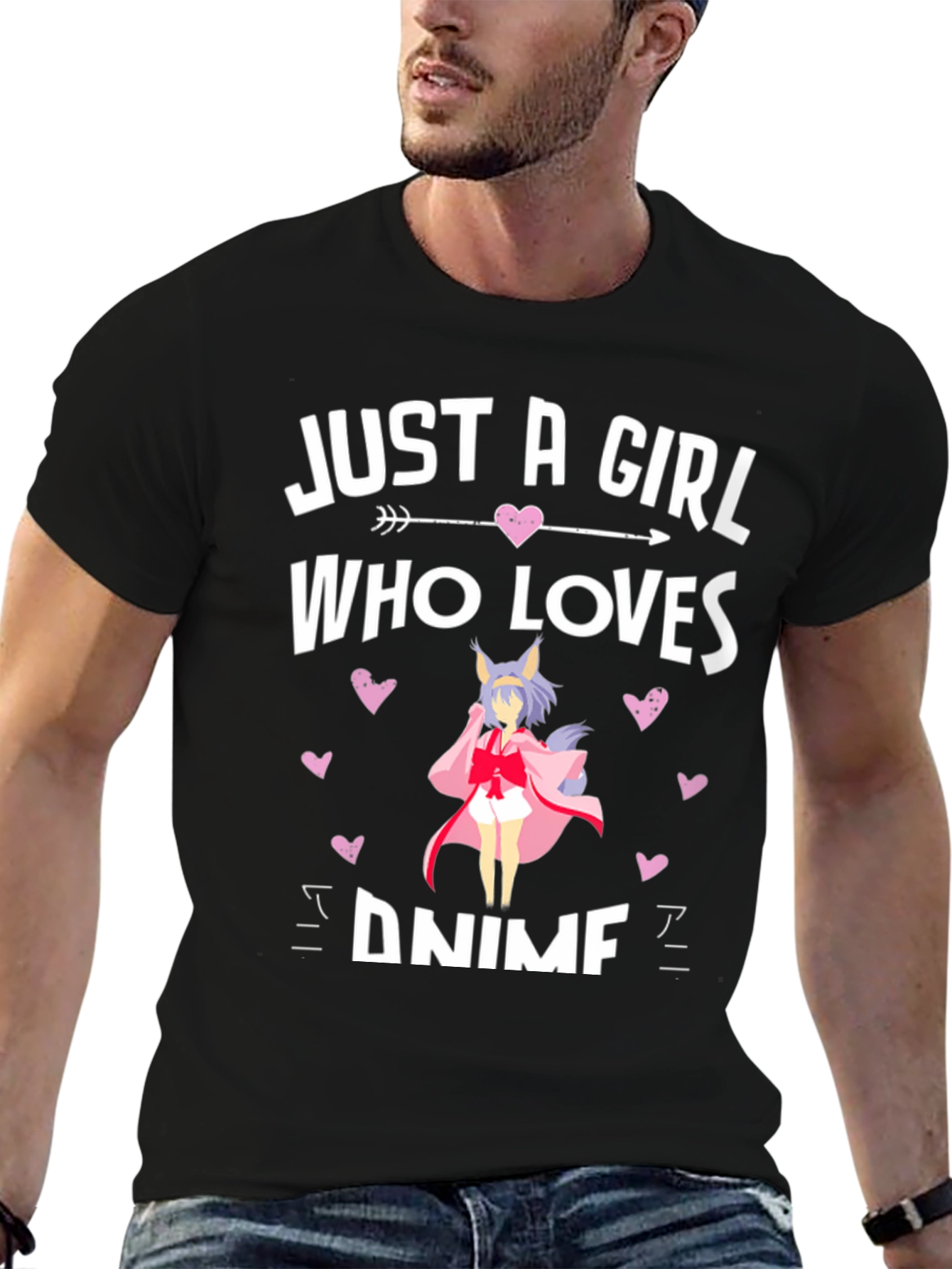 Just A Girl Who Loves Anime T-Shirt