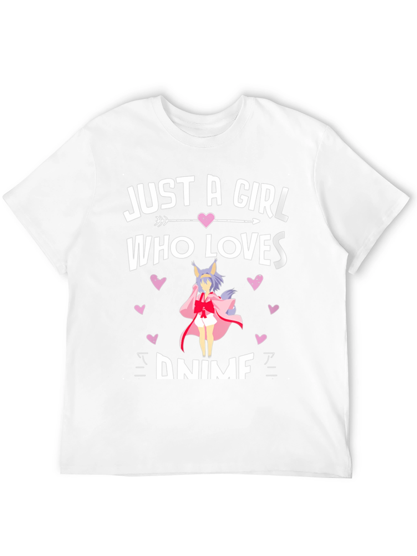 Just A Girl Who Loves Anime T-Shirt