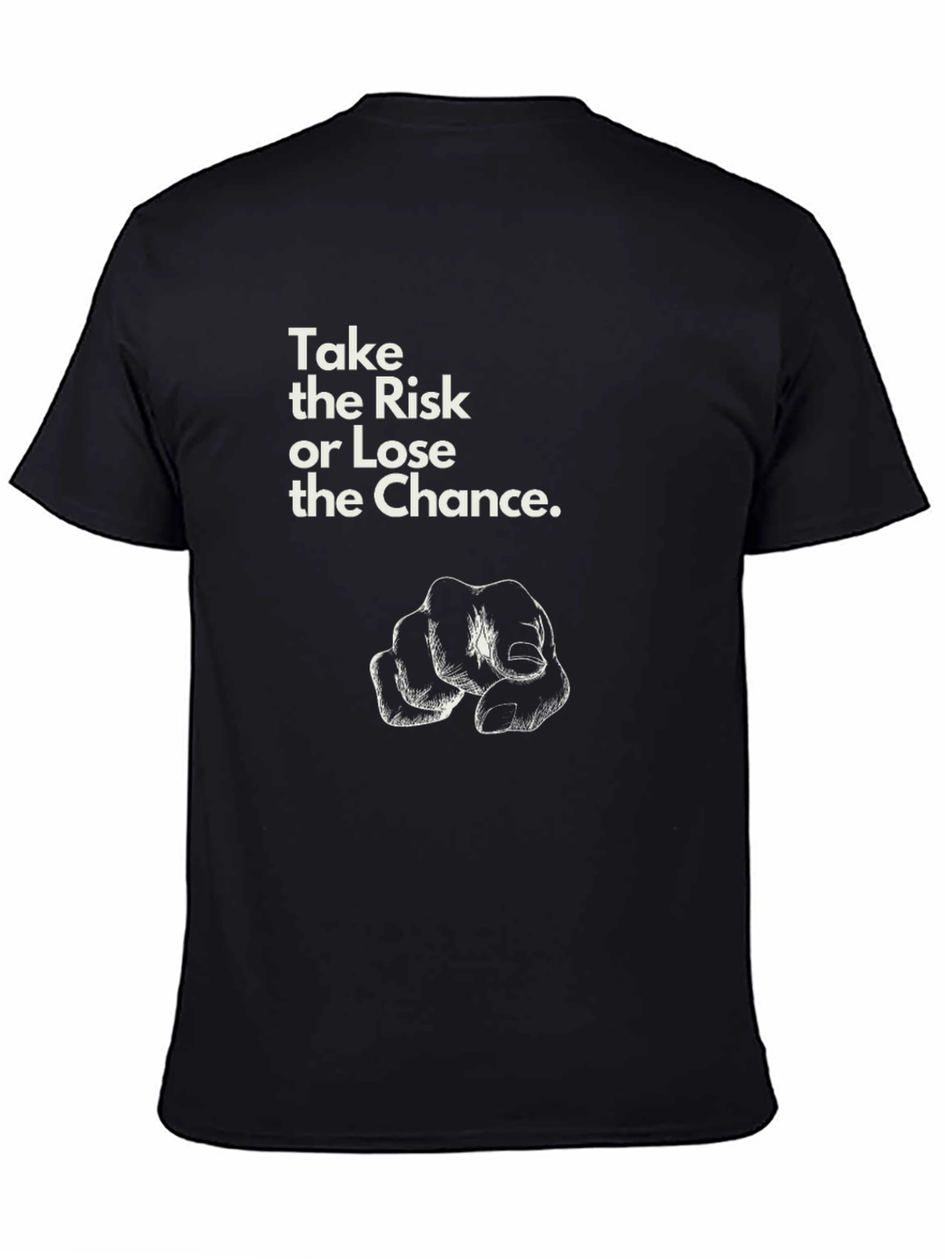 Risk Taker Graphic Tee - Black