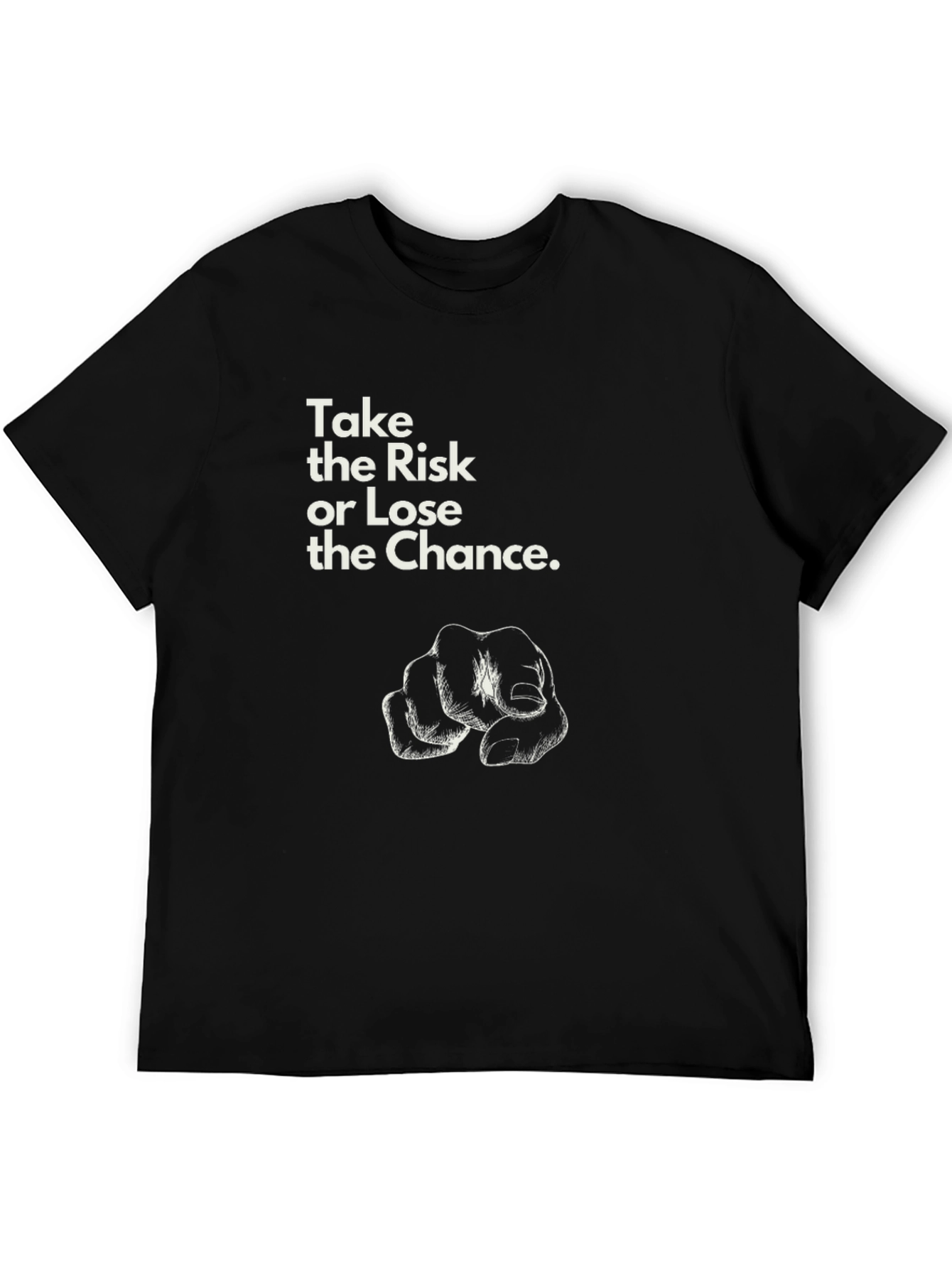 Risk Taker Graphic Tee - Black
